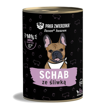 Paka Zwierzaka Schab ze Śliwką 400g