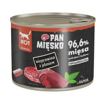 Pan mięsko Wieprzowina z jeleniem 200g