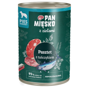 Pan mięsko Pasztet z tuńczykiem 400g