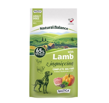 Natural Balance Lamb 3kg M/L