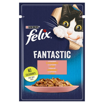 FELIX FANTASTIC Łosoś 85g