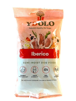 YDOLO Iberico - wieprzowina Iberico - karma półwilgotna dla psa 100g