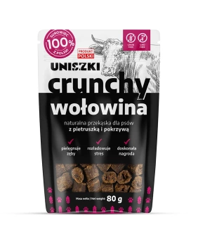 Uniszki - Crunchy wołowina 80g