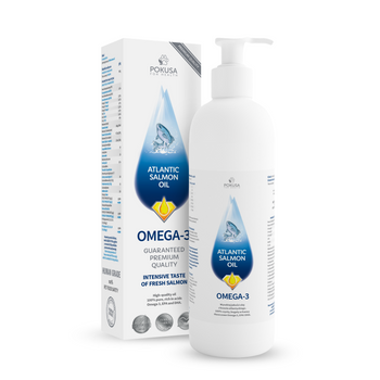 Olej z Lososia dla Psa i Kota - Atlantic Salmon Oil 300 ml