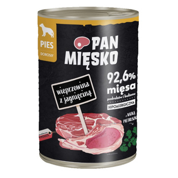 Pan Mięsko Wieprzowina z jagnięciną 400g