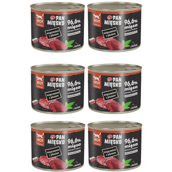 Pan Mięsko Wieprzowina z jeleniem 6x200g