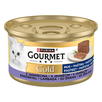 GOURMET GOLD Mus z jagnięciną 85g