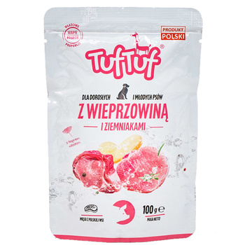 Tuf Tuf wieprzowina z ziemniakami 100g