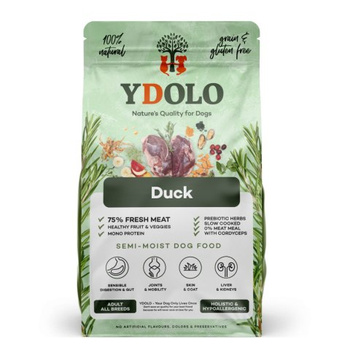 YDOLO Duck - kaczka - karma półwilgotna dla psa 10kg