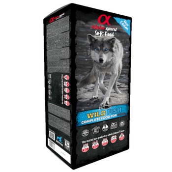 Alpha Spirit Wild fish 9kg karma półwilgotna dla psa
