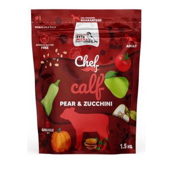 Syta Micha Cielęcina, gruszka i cukinia karma dla psa 1.5kg