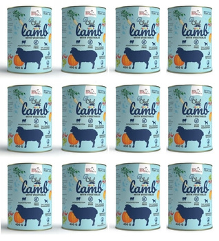 Syta Micha Jagnięcina z warzywami JUNIOR 12x400g