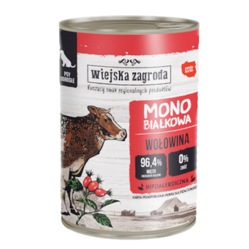 Wiejska Zagroda Monobiałkowa Wołowina 400g