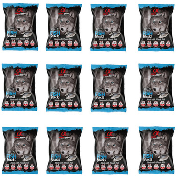Alpha spirit Przysmaki dla psa ryba 12x50g