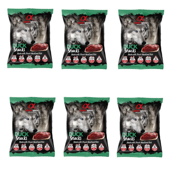 Alpha spirit  Przysmaki dla psa kaczka  6x50g