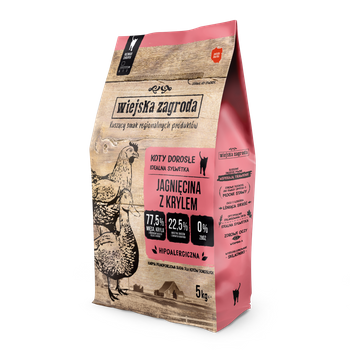 Wiejska Zagroda Jagnięcina z krylem 5kg