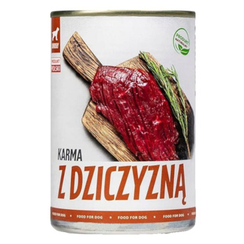 Tuf tuf z dziczyzną 400g