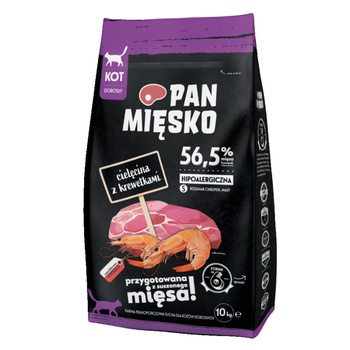 Pan Mięsko Cielęcina z krewetkami chrupki  S 10 kg