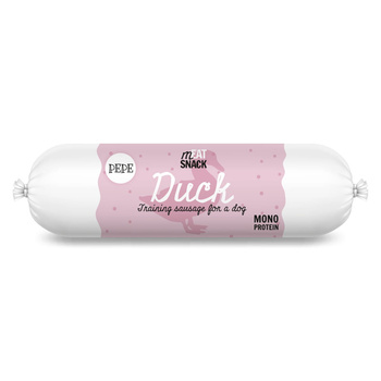 Monobiałkowe przysmaki Kiełbaska PEPE Duck (kaczka) 200g