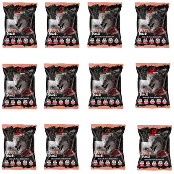 Alpha spirit Przysmaki wątroba 12x50g