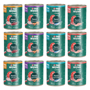 Pan mięsko Mix smaków 12x800g