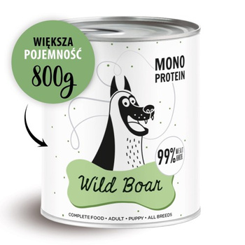 Karma Mokra PEPE Wild Boar 800g PAKA ZWIERZAKA