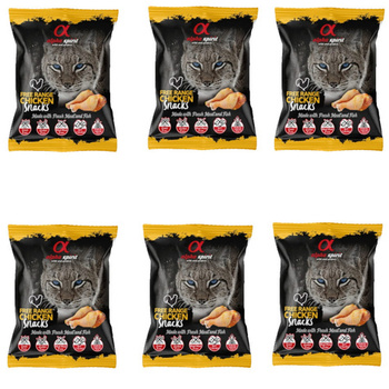 Alpha spirit Przysmaki dla kota kurczak 6x50g