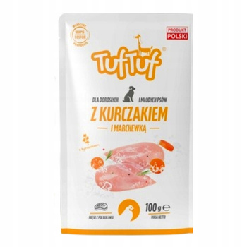 Tuf Tuf kurczak z marchewką 100g