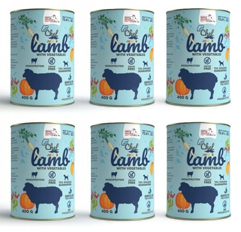 Syta Micha Jagnięcina z warzywami JUNIOR 6x400g