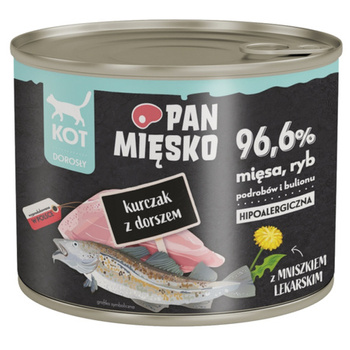 Pan mięsko Kurczak z dorszem 200g