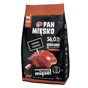 Pan Mięsko wołowina z jeleniem chrupki M 5kg