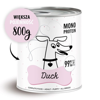 Karma mokra PEPE Duck 800g PAKA ZWIERZAKA