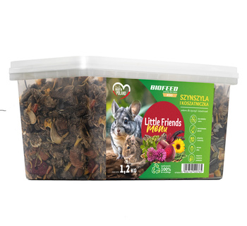 LITTLE FRIENDS MENU DLA SZYNSZYLI I KOSZATNICZEK 1,2kg