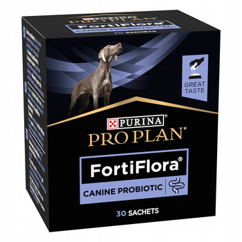 PURINA PRO PLAN VETERINARY DIETS CANINE FORTIFLORA probiotyk dla psa 30x1g