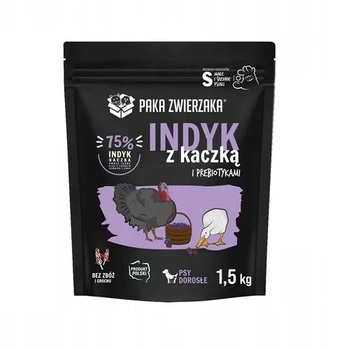 Paka zwierzaka Indyk z Kaczką Mini 1.5kg