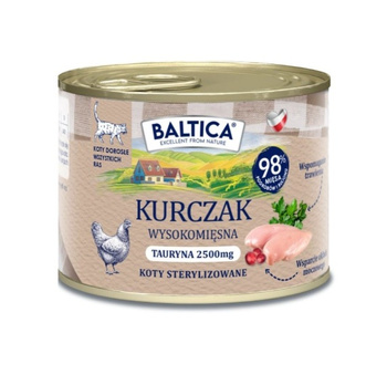 Baltica. karma mokra dla Kota Kurczak 185g