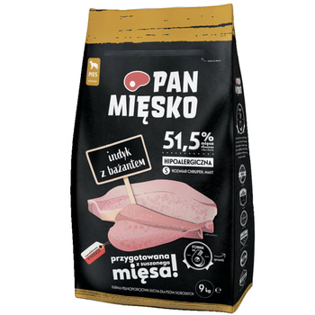 Pan Mięsko indyk z bażantem chrupki S 9 kg