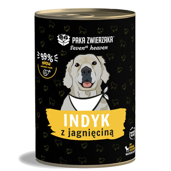 Paka Zwierzaka Indyk z Jagnięciną 400g