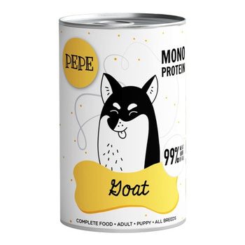 Karma mokra Pepe Goat koza PAKA ZWIERZAKA 400g